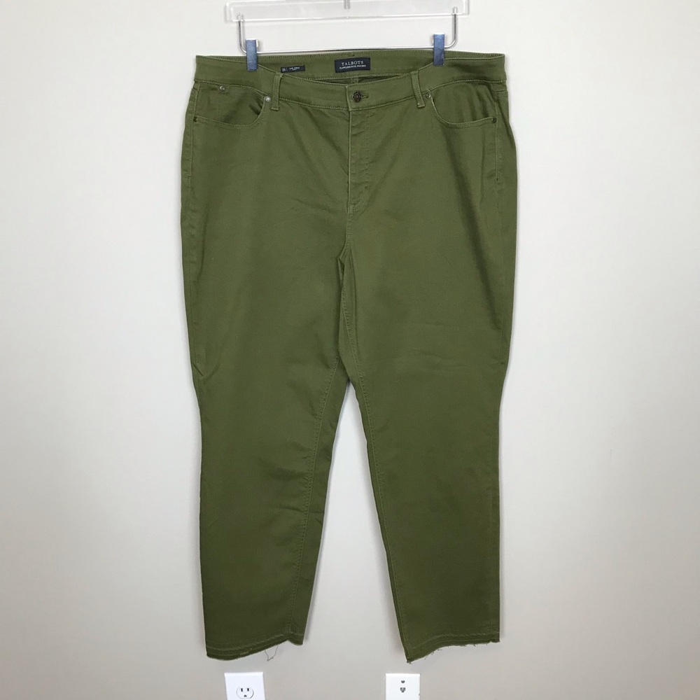 Talbots Dark Olive Jeans